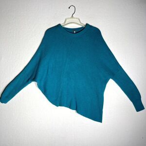 Free People Teal Sweater Women Size‎ XS